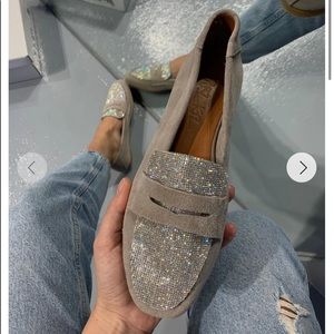Tarz Kiz rhinestone loafers!